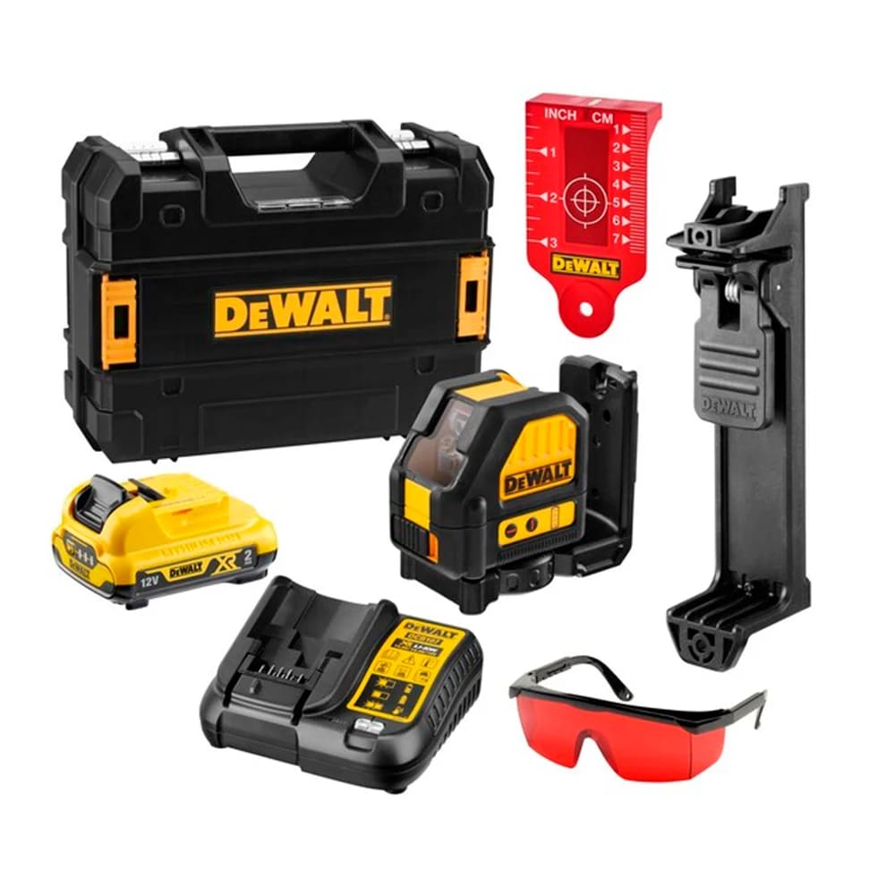 NIVEL LASER DEWALT DCE088D1R LINEAS CRUZADAS 12V 15 METROS4