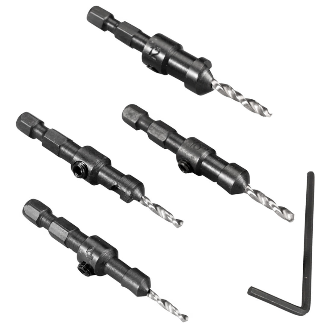 Broca Avellanadora Hexagonal para Madera - Set 4 Piezas D-73455 Makita2