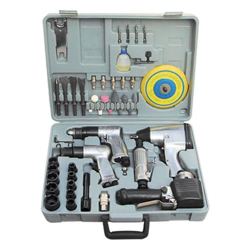 JUEGO DE 5 HERRAMIENTAS NEUMATICAS PARA COMPRESORA + ACCESORIOS1