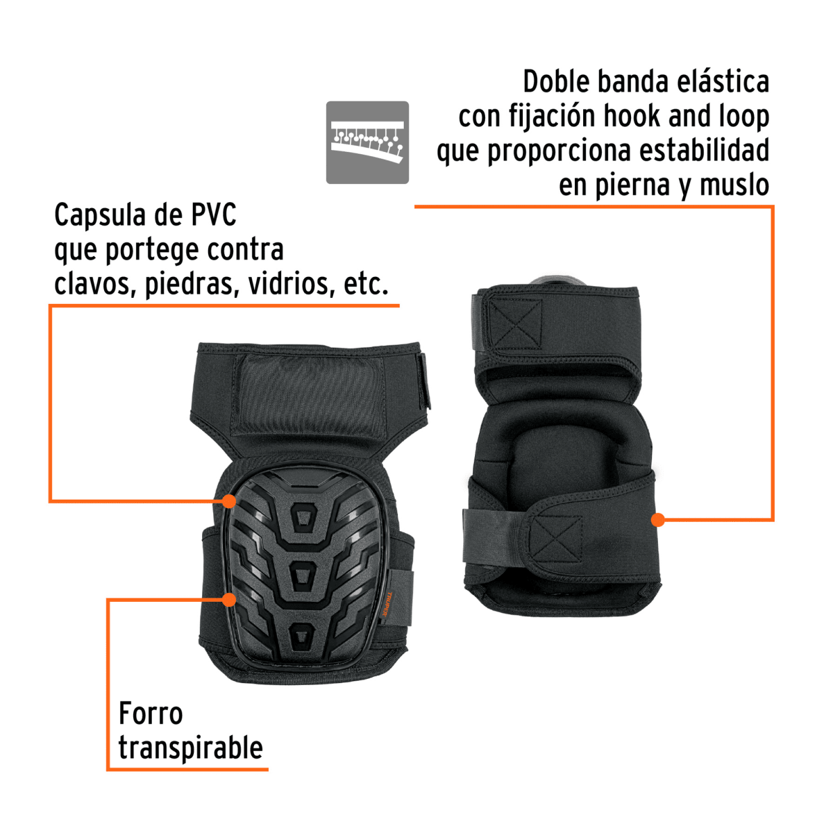 Rodilleras profesionales de PVC4