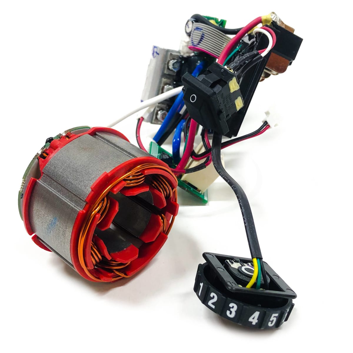 CONJUNTO DE PCB Y ESTATOR DE MOTOR DE MILWAUKEE1