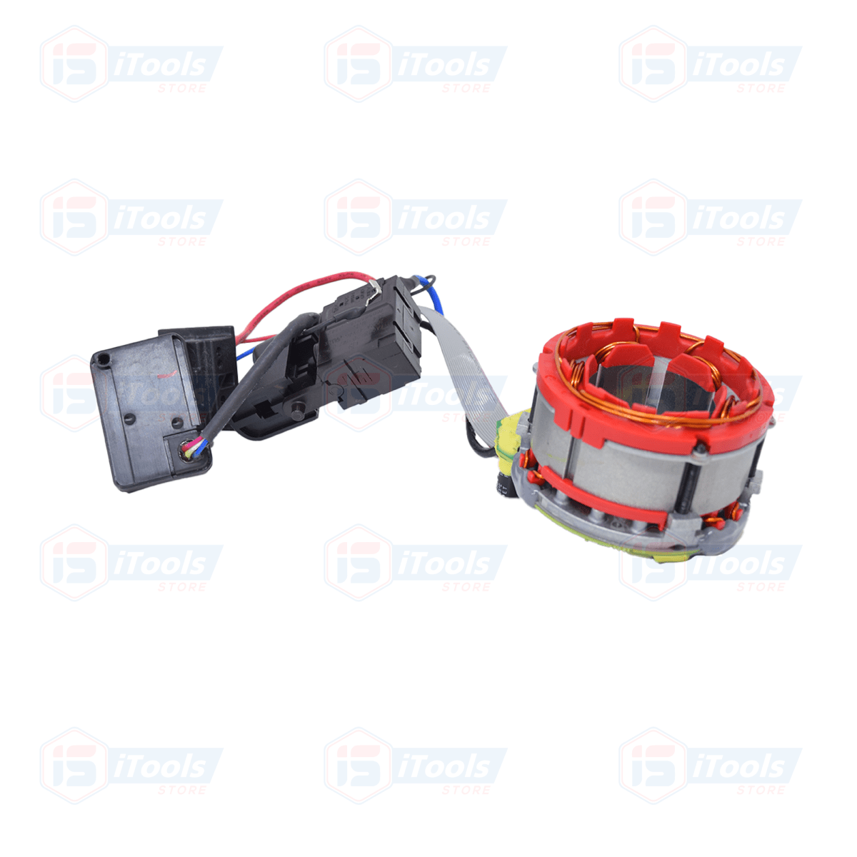Conjunto de estator de motor y PCBA BGM220 Milwaukee 14-20-41011