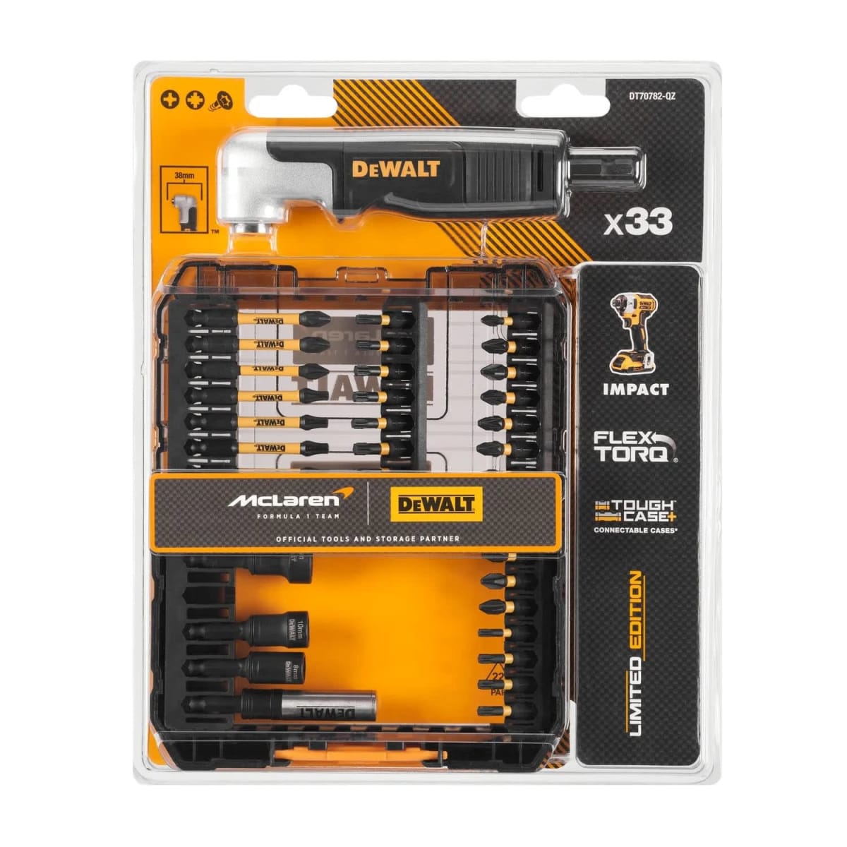 SET DE PUNTERAS MCLAREN FLEXTORQ 33 PZS DEWALT / DT70782-QZ2