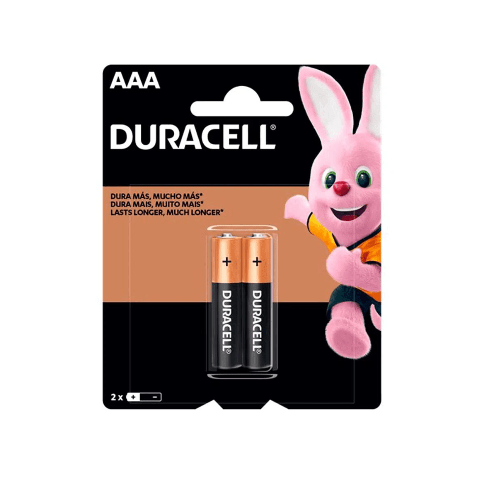PILAS DURACELL AAA 2 BLISTER 2UN1