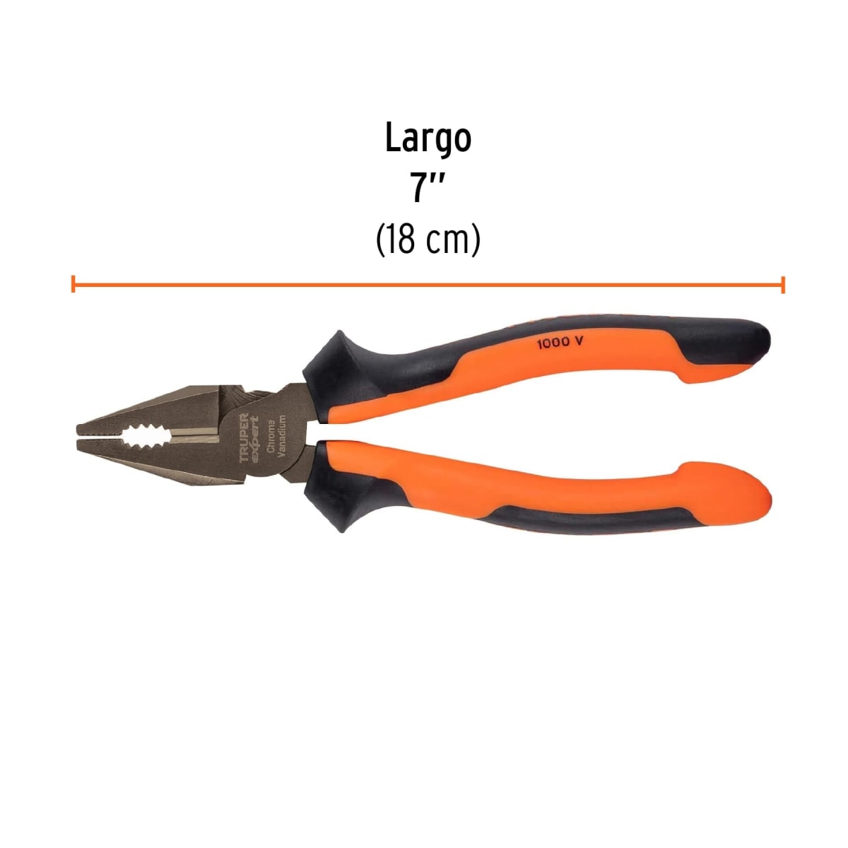 ALICATE UNIVERSAL 7 MANGO COMFORT GRIP, TRUPER EXPERT3