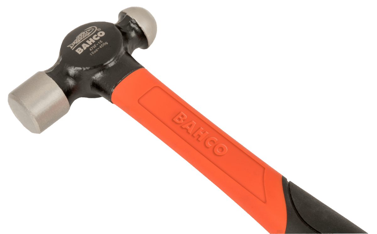 Martillo de bola con mango de fibra de vidrio 900g 479F2