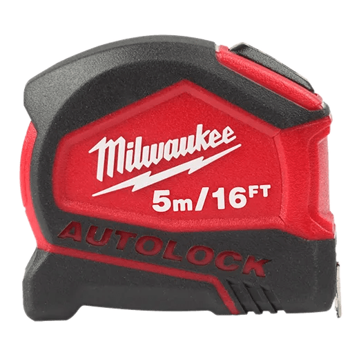 CINTA METRICA AUTOLOCK CON BLOQUEO AUTOMATICO DE 5MT MILWAUKEE / 48-22-68171