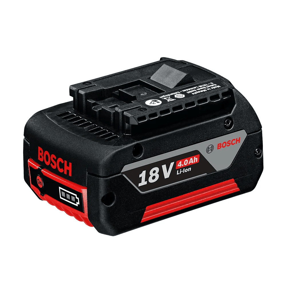 KIT DE 2 BATERIAS GBA 18V 4AH + CARGADOR GAL 18V-40 BIVOLT 18V BOSCH / 1600A02RM8-0002