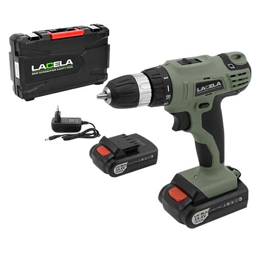TALADRO INALAMBRICO 14V LI-ION 36NM 0.8-10MM 1350RPM1