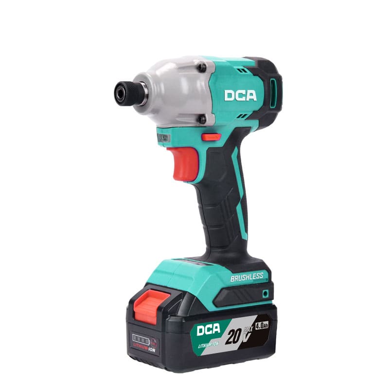 ATORNILLADOR DE IMPACTO INALÁMBRICO DCA 1/4” 20V 4,0AH ADPL03-14 EM1