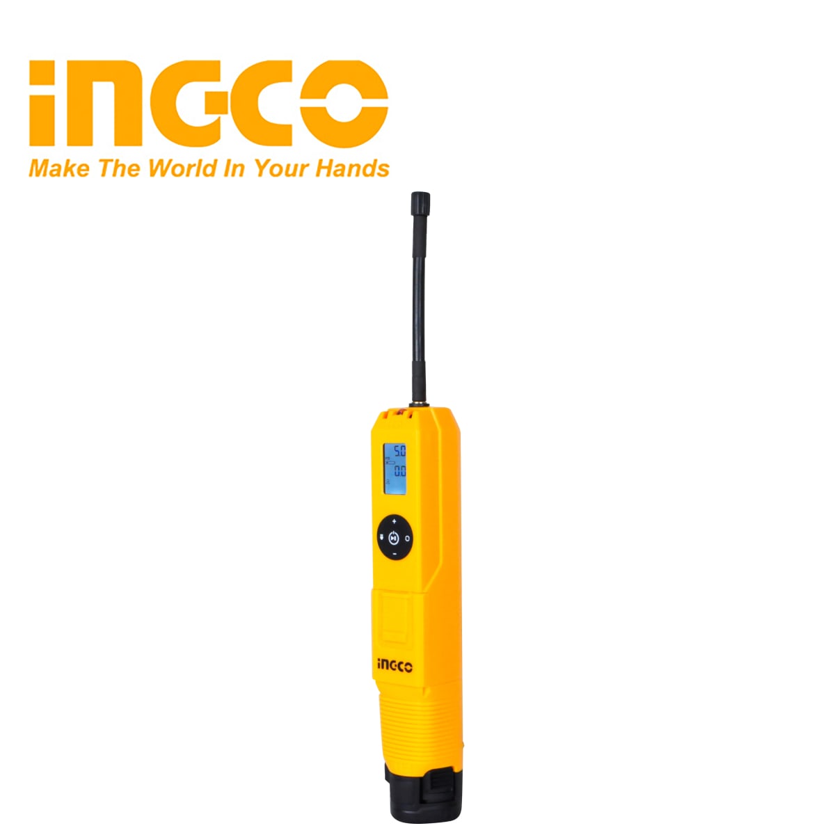 MINI COMPRESOR INFLADOR A BATERIA 12V INGCO CACLI12011 SUPER SELECT4