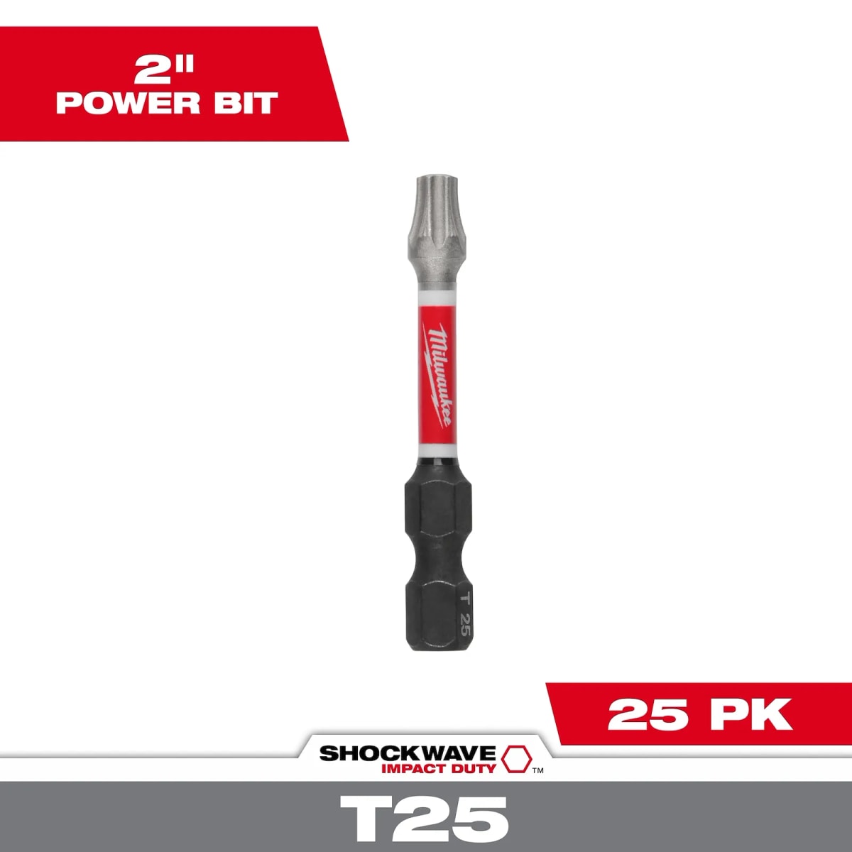 PUNTA TORXS T25 1PZ LARGA 2
