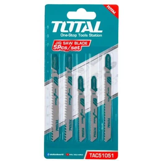 SET DE HOJAS DE SIERRA METAL MADERA Y ALUMINIO 5PCS TOTAL1