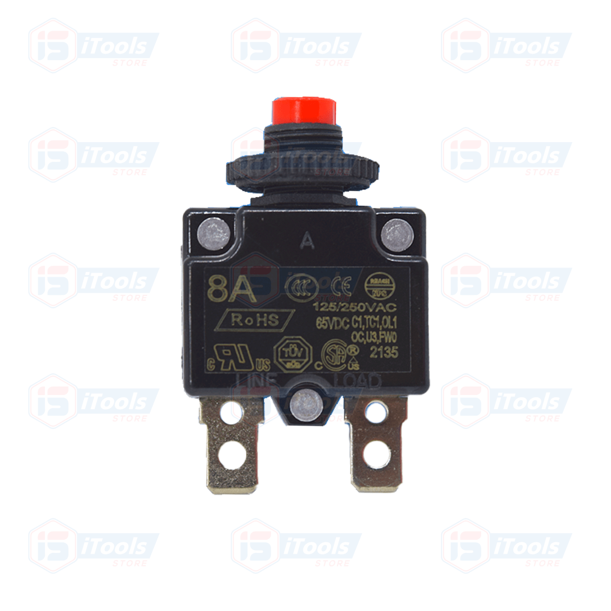 INTERRUPTOR DE SOBRECARGA 8A 125/150 V