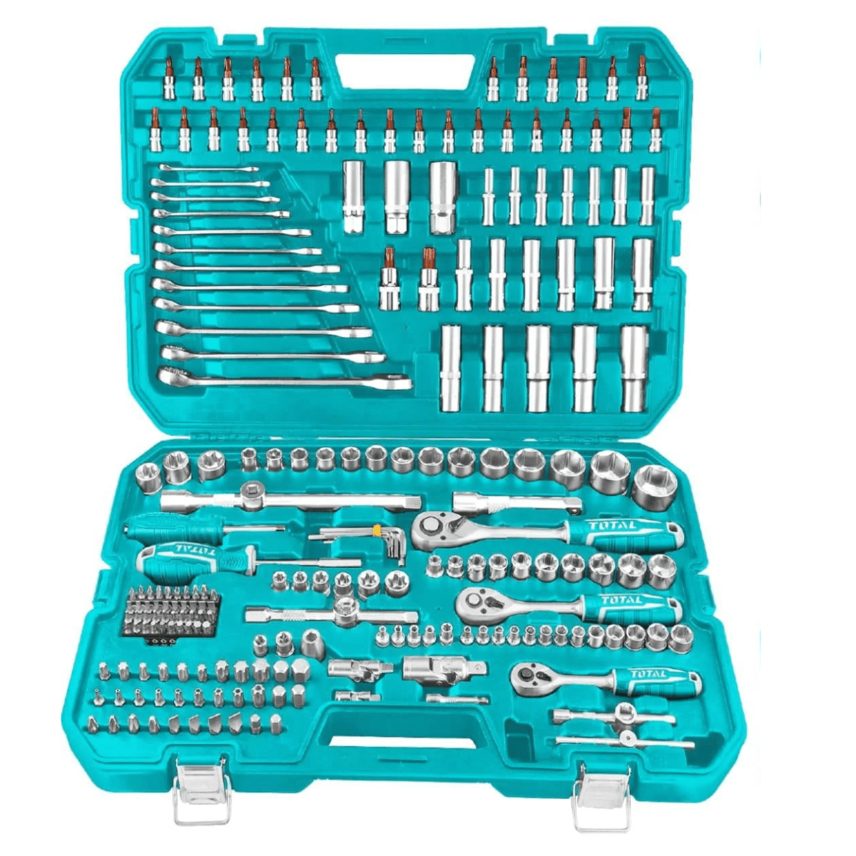 SET DE HERRAMIENTAS MANUALES 216 PCS ESTUCHE INDUSTRIAL - THKTHP221662