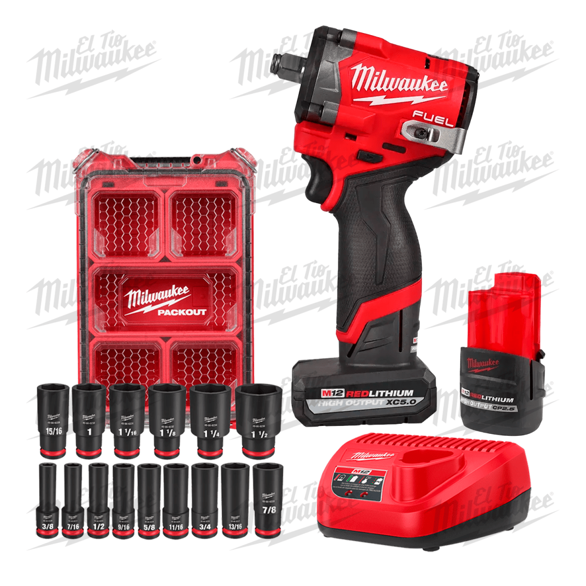 KIT LLAVE DE IMPACTO 1/2