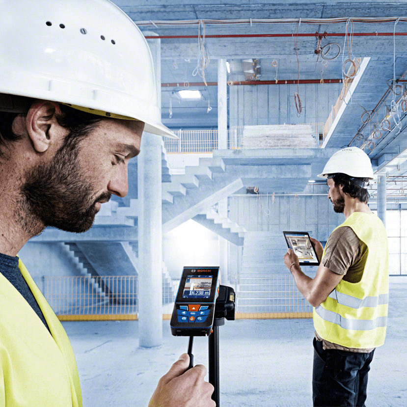 MEDIDOR DE 120 M CON BLUETOOTH BOSCH GLM 120 C3