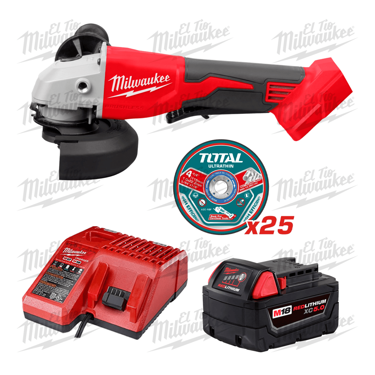 KIT ESMERIL ANGULAR 4 1/2 / 5 M18 FUEL 2686-20-KT1