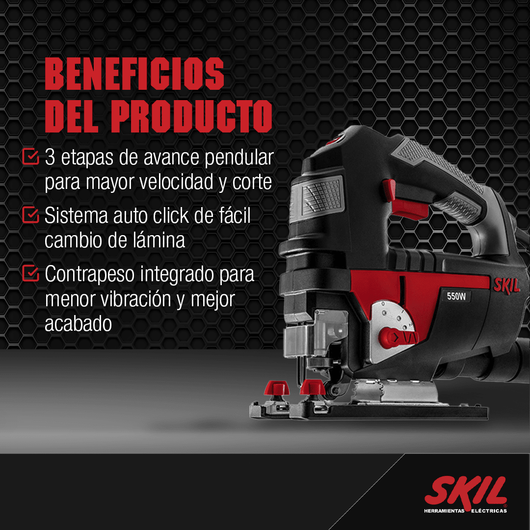 SIERRA CALADORA 4550 SKIL 550W VEL VARIABLE3