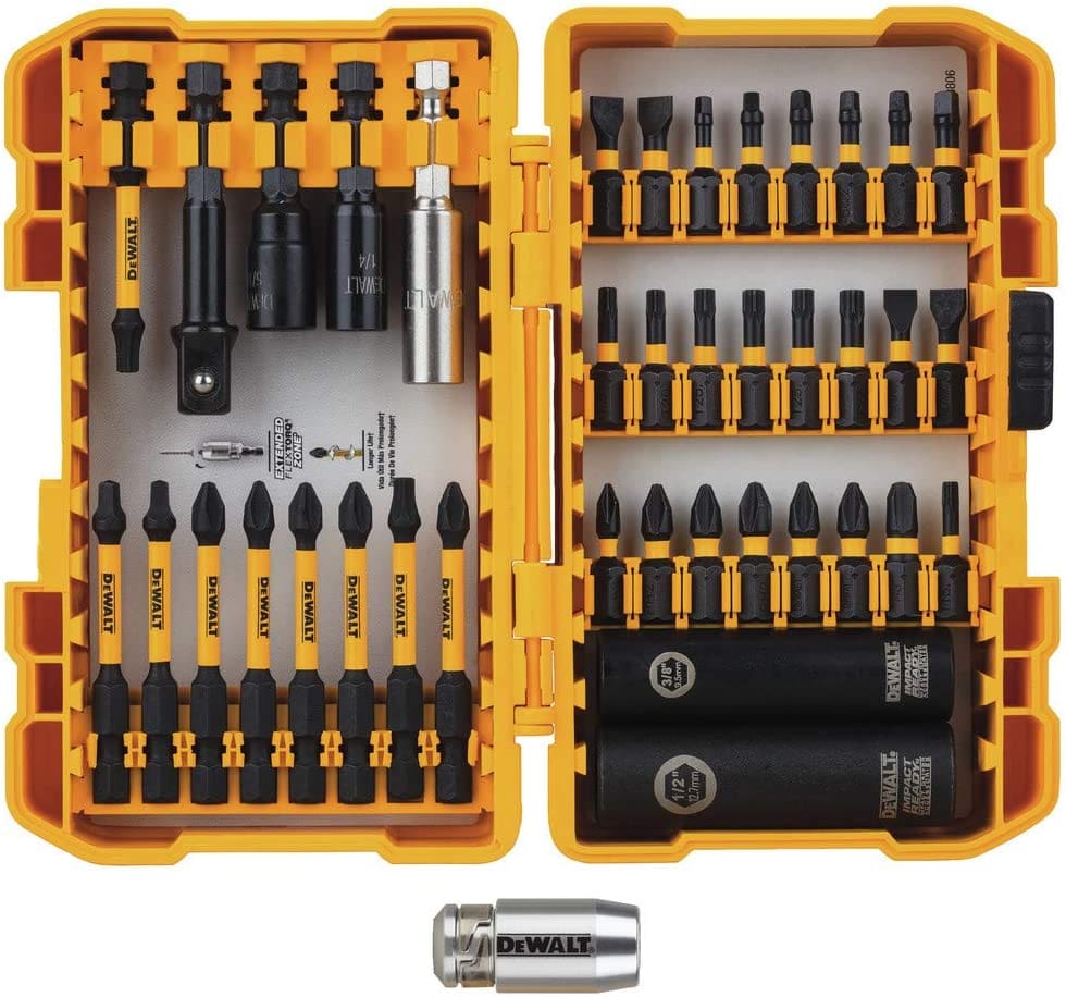 SET DE PUNTERAS 40 PCS PARA ATORNILLADOR FLEXTORQ DEWALT / DWA2T40IRSET3