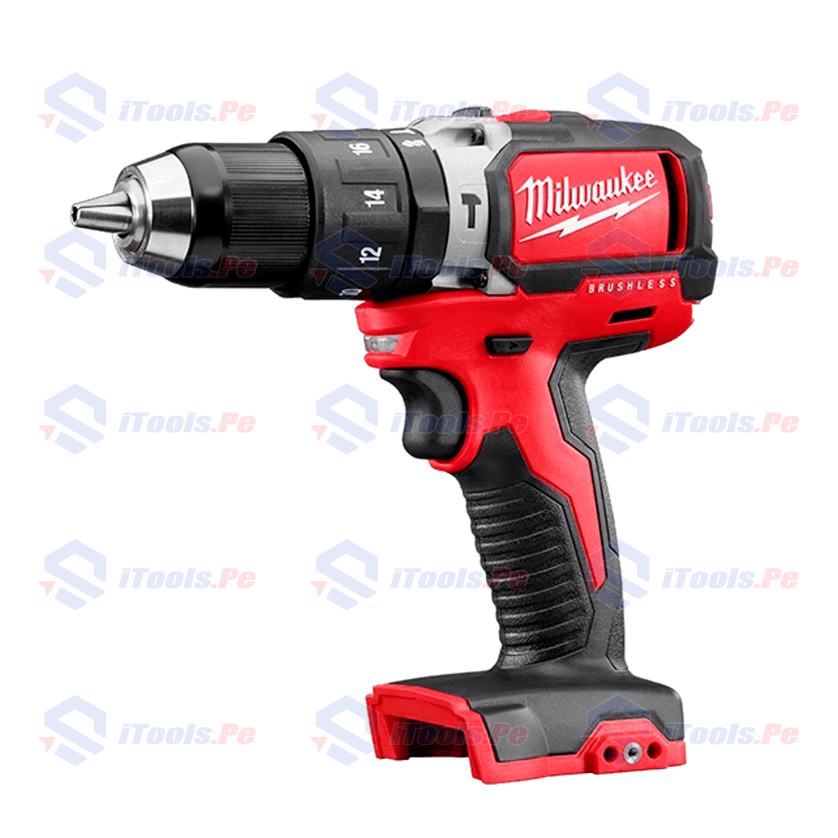 KIT TALADRO PERCUTOR M18 MILWAUKEE 2802 + BATERÍAS HIGH OUTPUT 3 AH + CARGADOR2