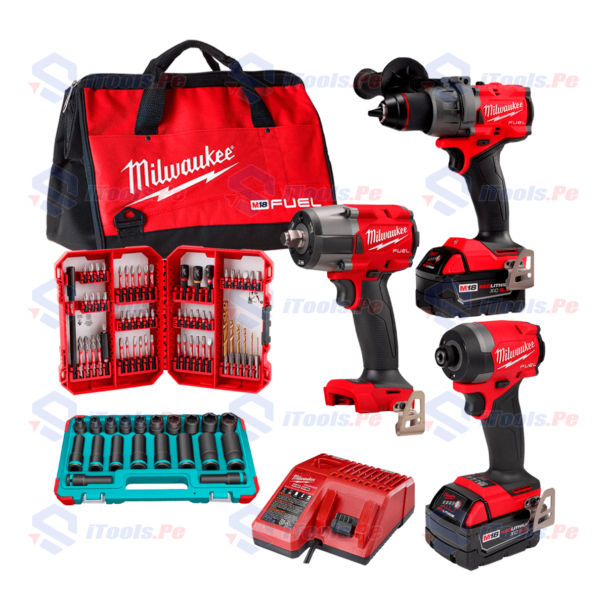 EL TRIO DE IMPACTO INDUSTRIAL FUEL 2.0 MILWAUKEE1