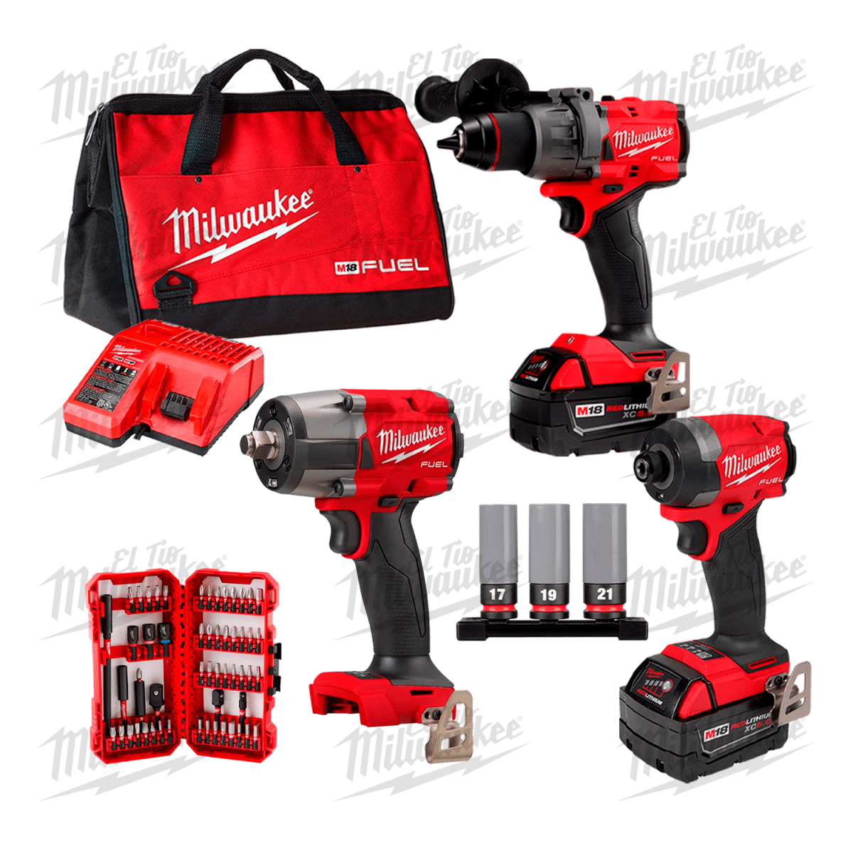 COMBO M18 FUEL TALADRO 1/2