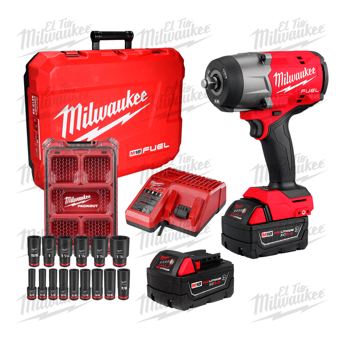 PACK DE IMPACTO M18 FUEL MILWAUKEE 2.01