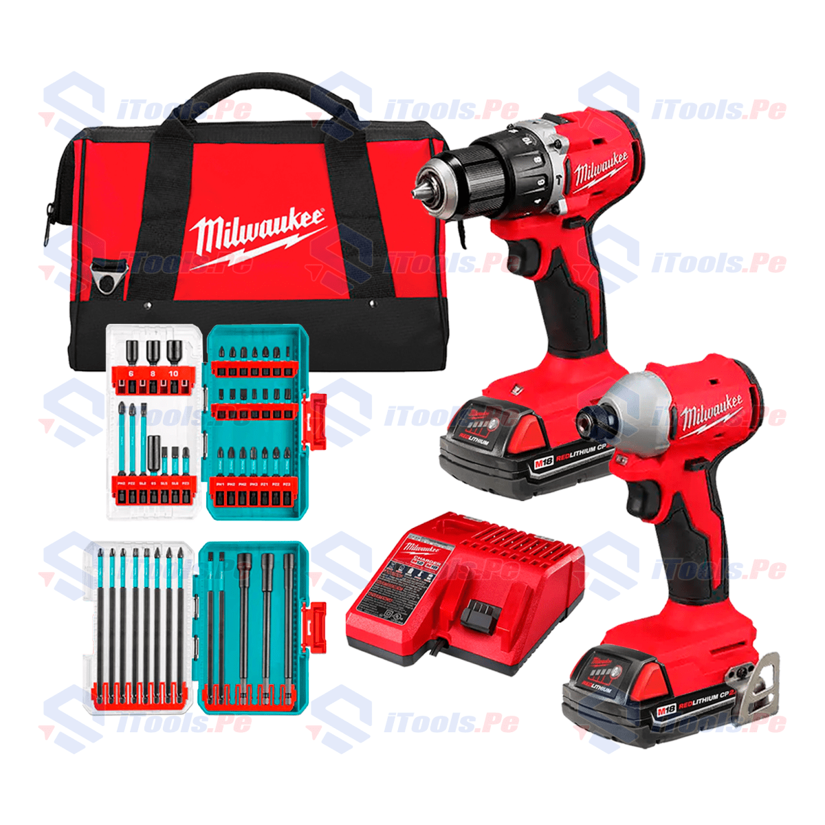 MEGA COMBO M18 BRUSHLESS MILWAUKEE1