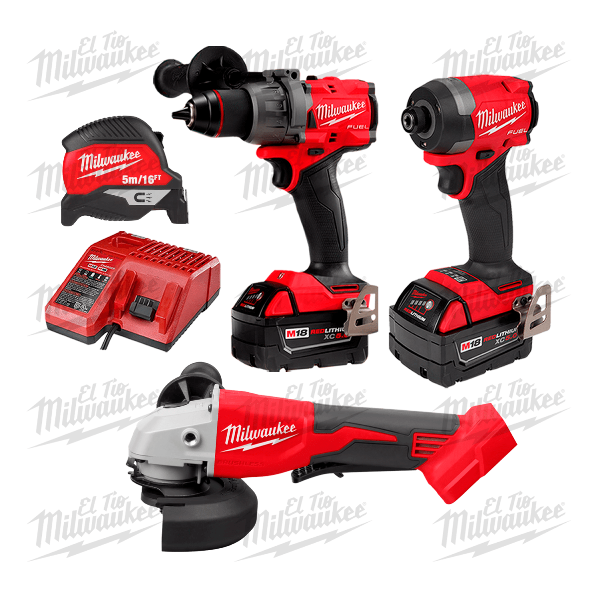 EL TRIO INDUSTRIAL M18 MILWAUKEE1