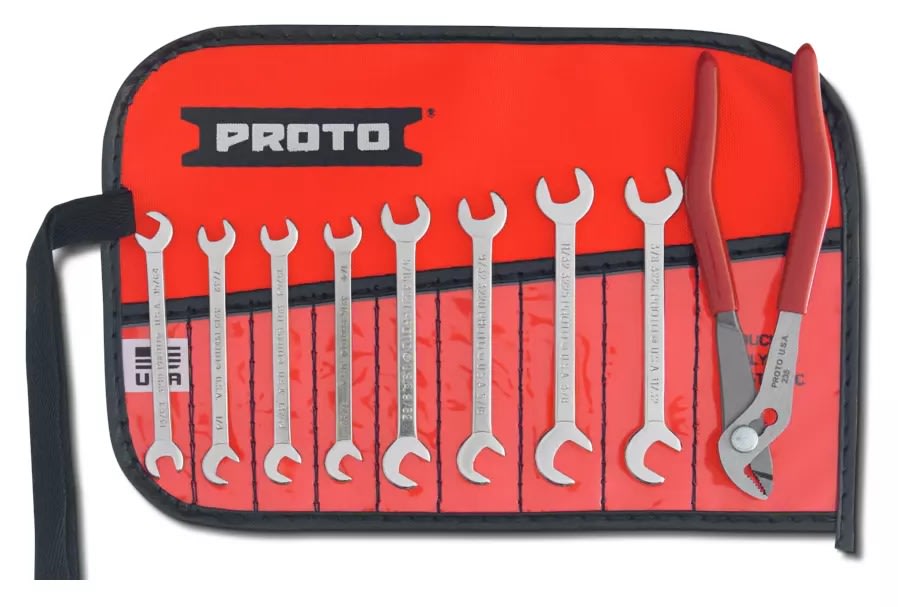 JUEGO DE LLAVES ANGULARES DE EXTREMO ABIERTO, 9 PIEZAS, SATINADO1