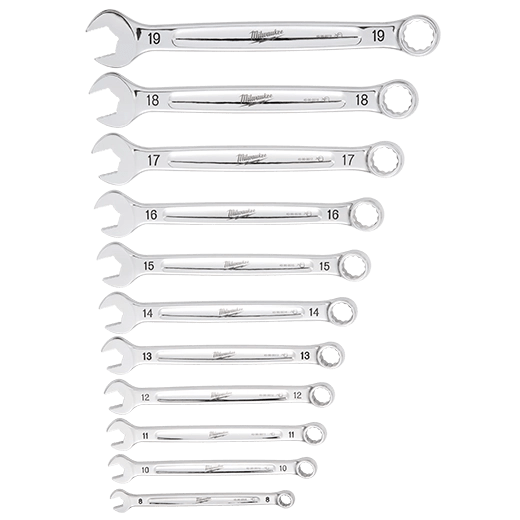 JUEGO DE LLAVES COMBINADAS 11 PIEZAS MILWAUKEE / 48-22-95112