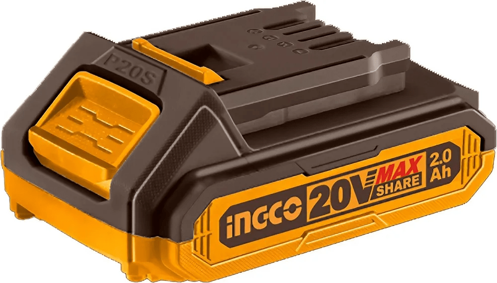 BATERIA LITIO 2.0 AH 20V VOLT INGCO PARA LINEA MULTIPLE HERRAMIENTAS FBLI200111