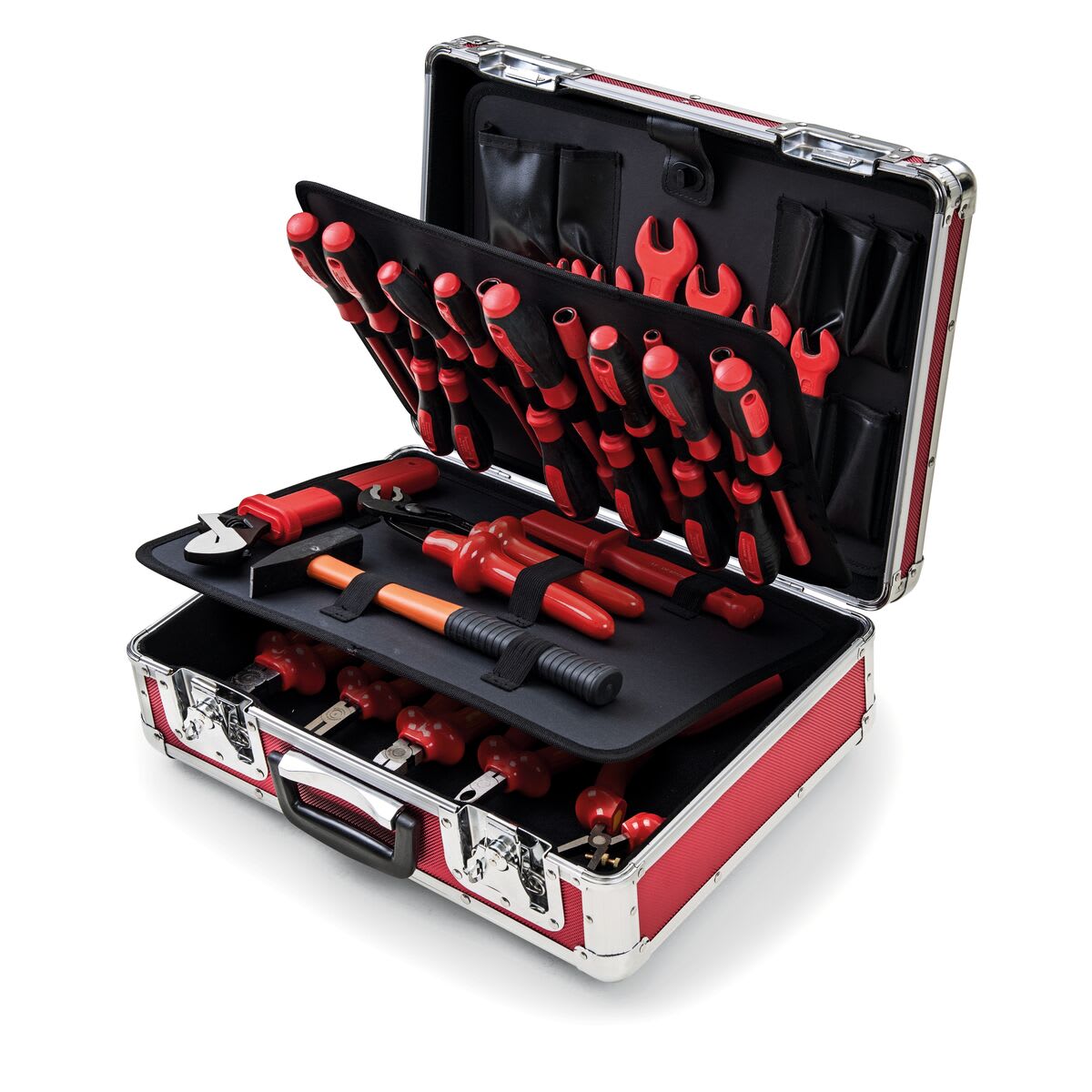 KIT HERRAMIENTAS AISLADAS 1000V 34PCS TRAMONTINA - 443490341