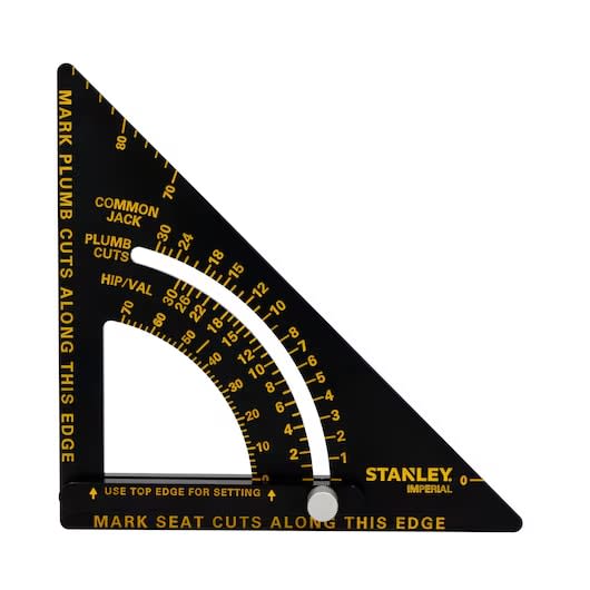 ESCUADRA DE TRAZADO AJUSTABLE QUICK SQUARE STANLEY 46-0533