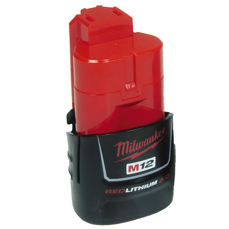 BATERIA ION LITIO M12 2AH MILWAUKEE3