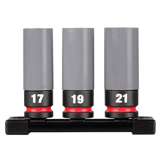 JUEGO DE DADOS DE 1/2 ” CON ACCIONAMIENTO SHOCKWAVE 3 PCS. MILWAUKEE / 49-66-78301