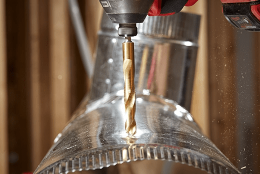 Juego de brocas de titanio SHOCKWAVE Impact Duty™ RED HELIX™ - 15 piezas 48-89-46701