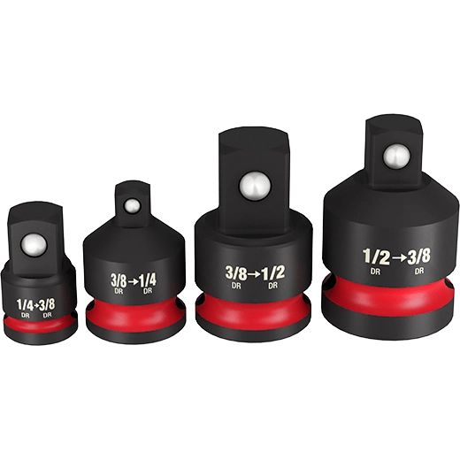 Juego de adaptadores con boca de 1/4