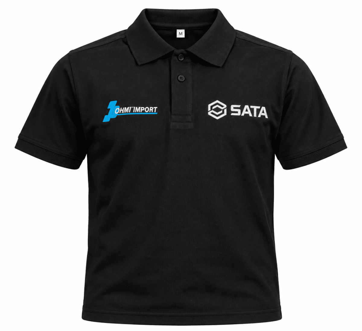 POLO CAMISERO NEGRO SATA TALLA M1