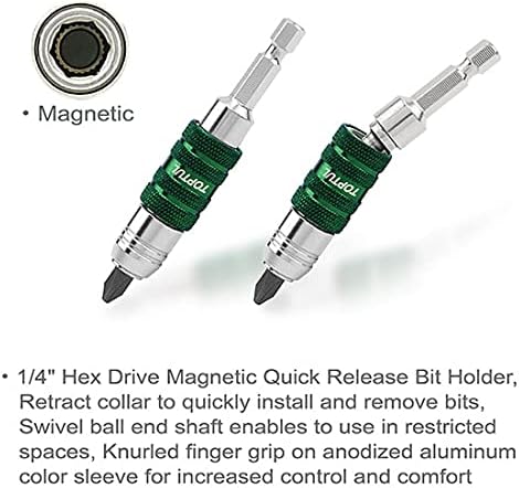 Juego de puntas TOPTUL de 1/4