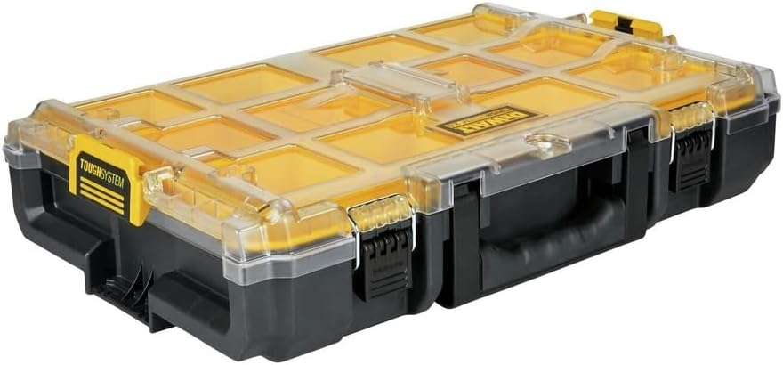 ORGANIZADOR DE HERRAMIENTAS 2.0 TOUGHSYSTEM 10 COMPARTIMENTOS DEWALT / DWST080403
