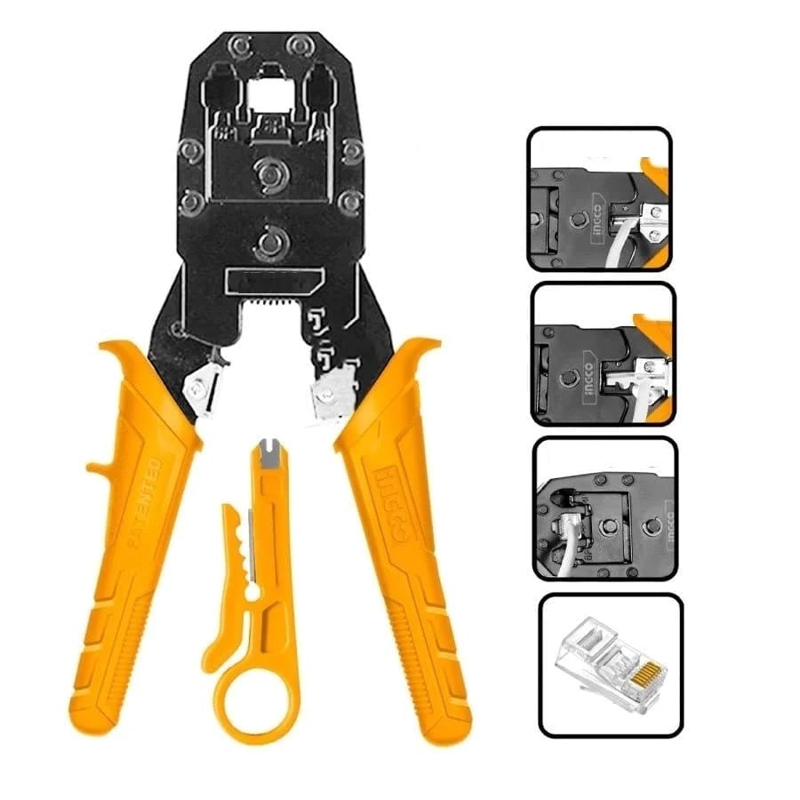 PINZA PELACABLE PONCHADORA /CRIMPADORA de 81