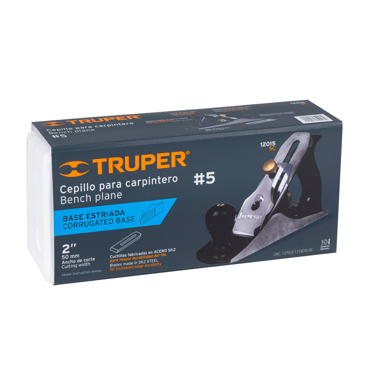 CEPILLO PARA CARPINTERO # 5 ESTRIADA, TRUPER1