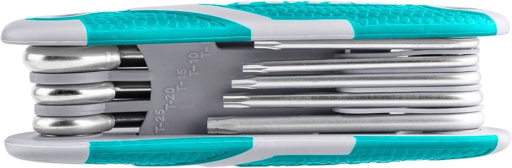 JUEGO DE LLAVES TORX 8 PIEZAS TOTAL TOOLS THT10618461