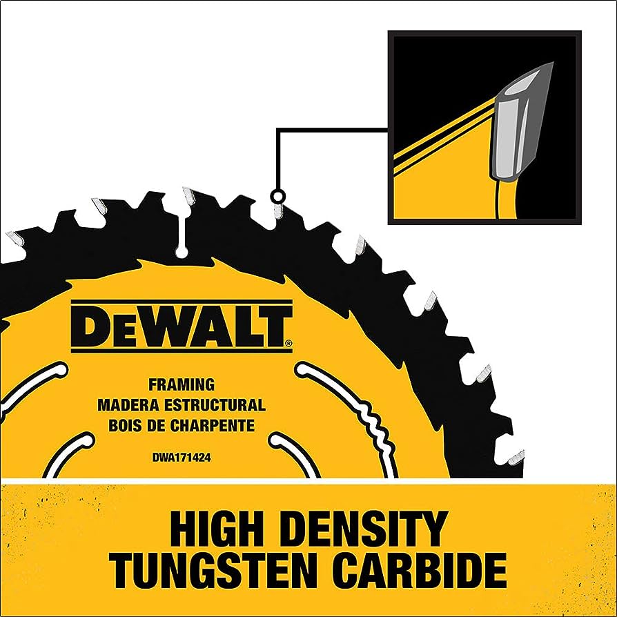 Disco para Sierra Circular 7-1/4” x 40D – DWA1714401