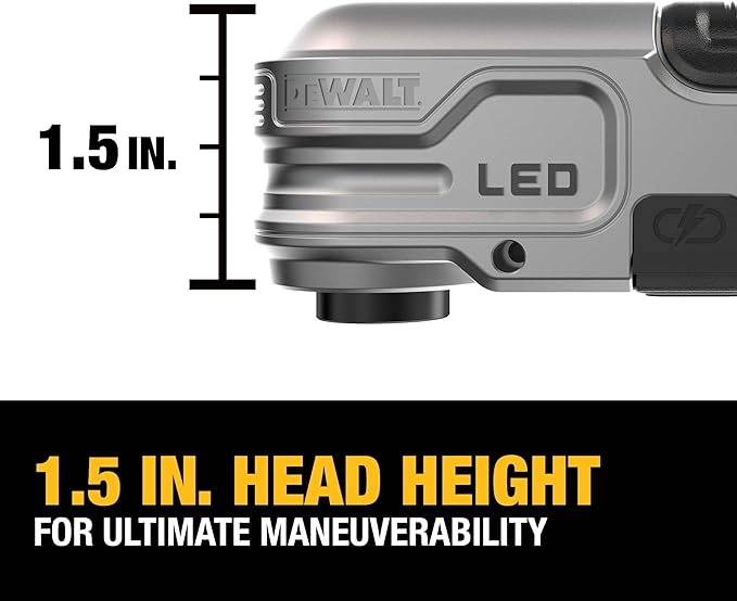 Extensión modular de ángulo recto iluminado para atornillador de impacto DEWALT - DWALRAFT2