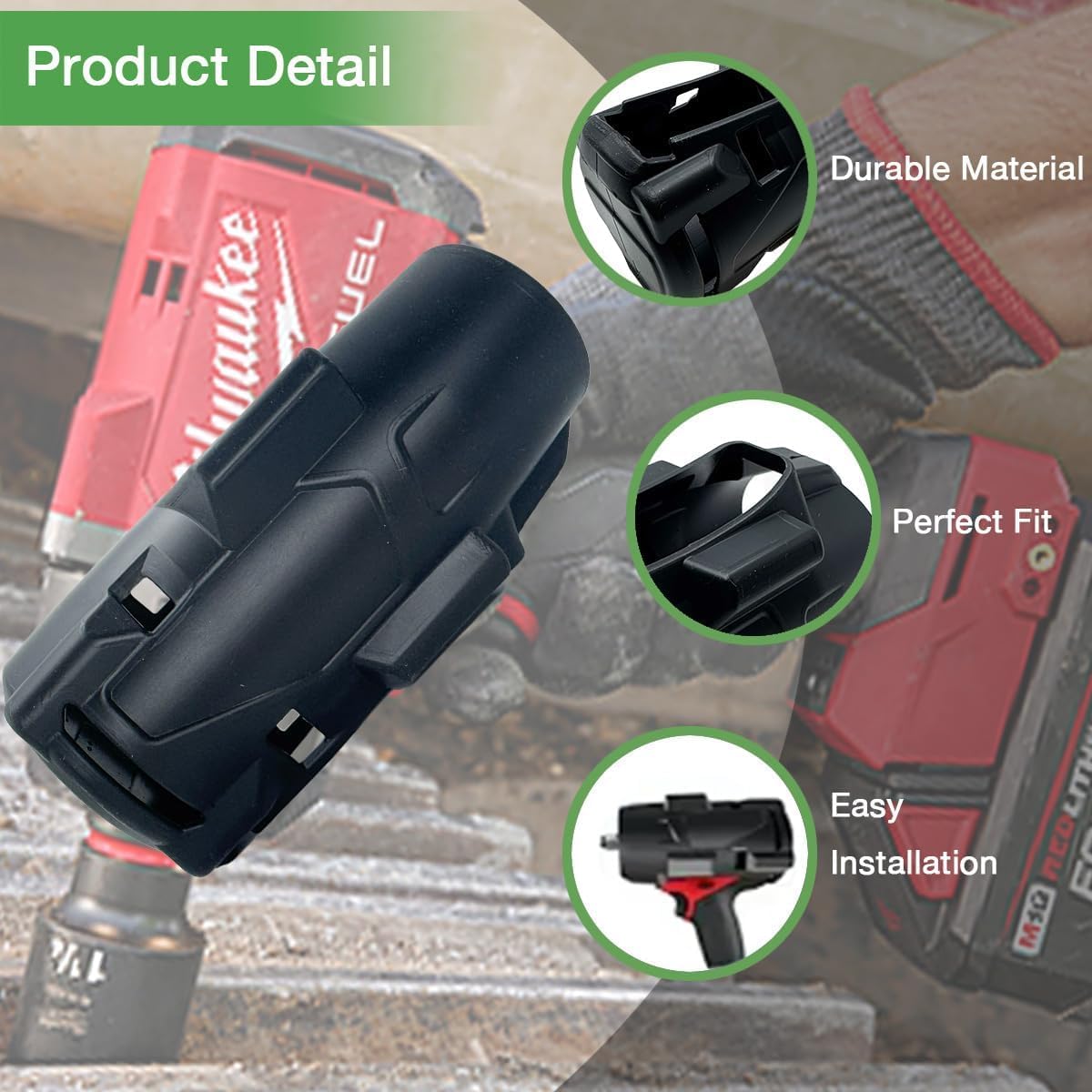 PROTECTOR DE GOMA PARA LLAVE DE IMPACTO 29674