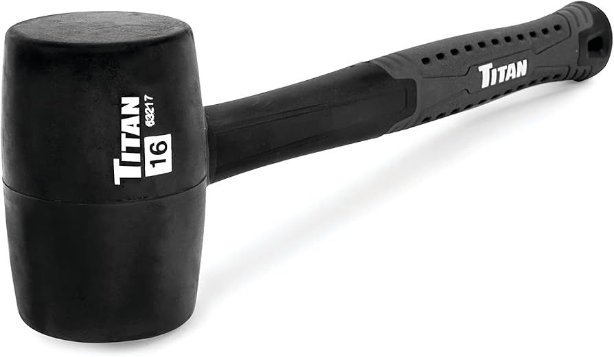 Martillo de goma 16 oz titan - TI632171