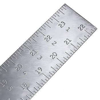 ESCUADRA DE CARPINTERO DE ACERO EN MÉTRICA/PULGADAS 24 x 16